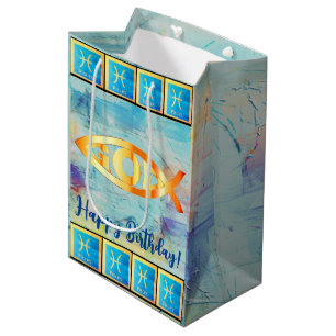 Gefeliciteerd /-19 februari - 20 maart Vissen Medium Cadeauzakje