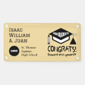 Gefeliciteerd, 2024 Afstuderen! Spandoek (Horizontaal)