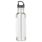 Gefeliciteerd aan de Afstuderen Waterfles (Achterkant)