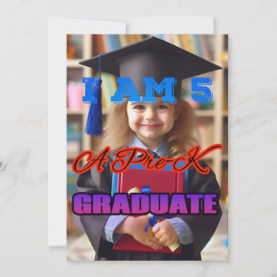 "Gefeliciteerd aan onze afgestudeerde Pre-K klas!" Kaart