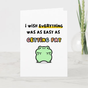Gefeliciteerd   Aangepaste boodschap Grappige Cute Kaart