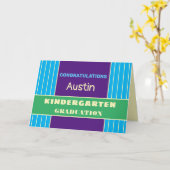 Gefeliciteerd! Aangepaste kleuterschool afstuderen Kaart (Gele Bloem)