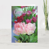 Gefeliciteerd-aanpassen Kaart (Voorkant)