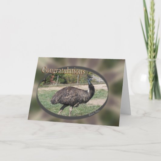 Gefeliciteerd-aanpassen Kaart (Voorkant)