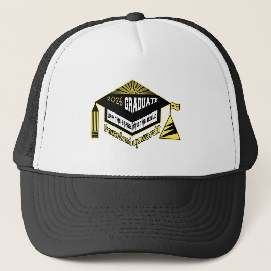 Gefeliciteerd, afgestudeerde 2026! trucker pet (Voorkant)