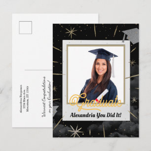 Gefeliciteerd Afgestudeerde Afstudeerklas 2023 Briefkaart