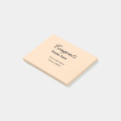 Gefeliciteerd afgestudeerde universiteitsnaam klas post-it® notes (Schuin)