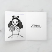 Gefeliciteerd | Afrikaans-Amerikaans kind Kaart (Binnen)