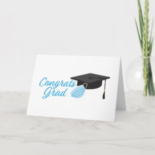 Gefeliciteerd Afstudeerder 2020, Graduation cap en Kaart