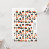 Gefeliciteerd Afstudeerder Abstracte Cactus Berg Kaart (Voorkant / Achterkant in situ)