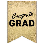 Gefeliciteerd Afstudeerder Class 2025 Vlaggetjes (Eerste vlag)