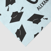 Gefeliciteerd Afstudeerder Gold Banner Celebration Tissuepapier (Detail)