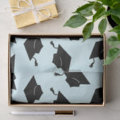 Gefeliciteerd Afstudeerder Gold Banner Celebration Tissuepapier (Geschenk)