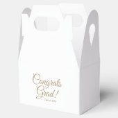 Gefeliciteerd afstudeerder gouden script klasse ja bedankdoosjes (Geopend)