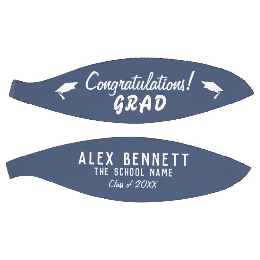 Gefeliciteerd Afstudeerder Graduation Cap Basketbal (Panelen)