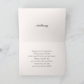 Gefeliciteerd Afstudeerder. Grijs Chevron Patroon Kaart (Binnen)