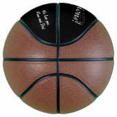 Gefeliciteerd Afstudeerder Zwart Afstuderen Foto Basketbal (Rechts)