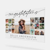 Gefeliciteerd Afstudeerscript Foto Collage Acryl Bord (Hoek)