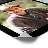 Gefeliciteerd Afstuderen 31 Foto Collage Uw Kleurs Poster (Hoek)