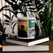 Gefeliciteerd Afstuderen | 6 Fotoraster collage Koffiemok