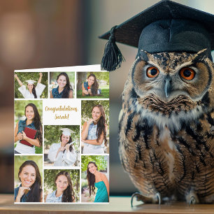 Gefeliciteerd Afstuderen 9 Foto Collage Kaart