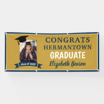 Gefeliciteerd Afstuderen aangepaste bannergoudmari