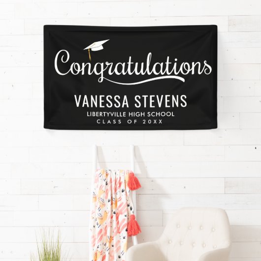 Gefeliciteerd Afstuderen Afstuderen Spandoek (Insitu)