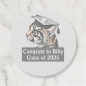 Gefeliciteerd Afstuderen Bedankjes Labels (Voorkant)