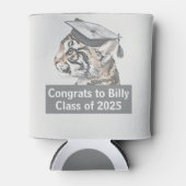 Gefeliciteerd Afstuderen Blikjeskoeler (Voorkant)