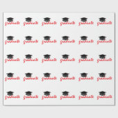 Gefeliciteerd Afstuderen Cadeaupapier (Vlak)