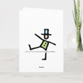 Gefeliciteerd afstuderen Card Kaart (Achterkant)