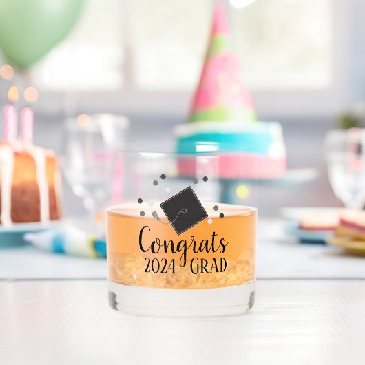 Gefeliciteerd Afstuderen Custom Whiskey Glass Whisky Glas (Insitu (Verjaardag))