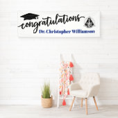 Gefeliciteerd Afstuderen Doctor Dentistry Spandoek (Insitu)