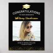 Gefeliciteerd Afstuderen Foto Folie Afdrukken (Voorkant)