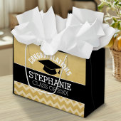 Gefeliciteerd Afstuderen - Gepersonaliseerd Afstud Large Cadeautasje