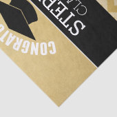 Gefeliciteerd Afstuderen - Gepersonaliseerd Afstud Tissuepapier (Detail)