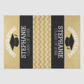 Gefeliciteerd Afstuderen - Gepersonaliseerd Afstud Tissuepapier (Voorkant)