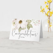 Gefeliciteerd Afstuderen Gift College Afstuderen Kaart (Gele Bloem)