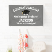 Gefeliciteerd, Afstuderen Graten Kindergarten Spandoek (Insitu)