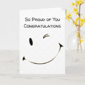 *** GEFELICITEERD** AFSTUDEREN KAART (Gele Bloem)