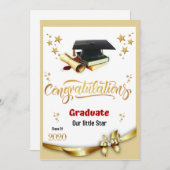 Gefeliciteerd, Afstuderen kaart (Voorkant / Achterkant)