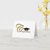 Gefeliciteerd Afstuderen Kaart (Gele Bloem)