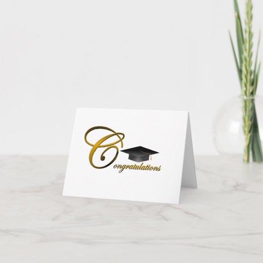 Gefeliciteerd Afstuderen Kaart (Voorkant)