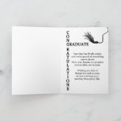 Gefeliciteerd Afstuderen Kaart (Binnen)