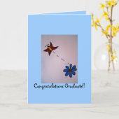 Gefeliciteerd, Afstuderen! Kaart (Gele Bloem)