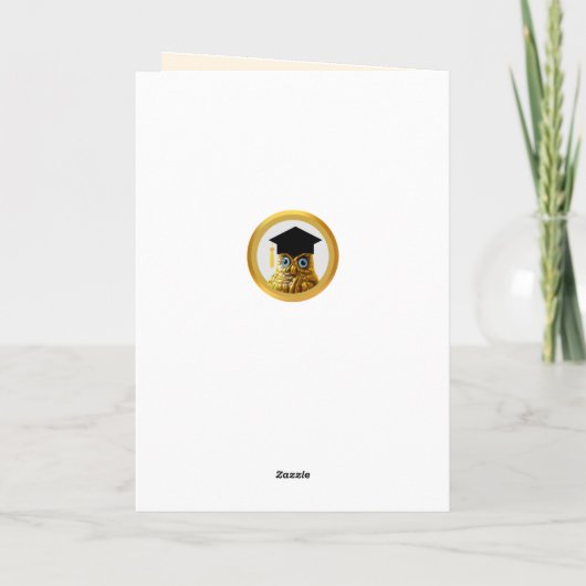 Gefeliciteerd Afstuderen Kaart (Achterkant)