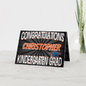 Gefeliciteerd Afstuderen Kindergarten Kaart (Voorkant)