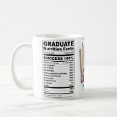 Gefeliciteerd Afstuderen Modern Funny Afstuderen Koffiemok (Links)