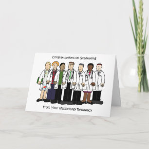 Gefeliciteerd Afstuderen Nephrologie Residency Kaart