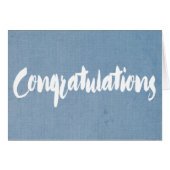 Gefeliciteerd Afstuderen nieuwe baan (Voorkant Horizontaal)